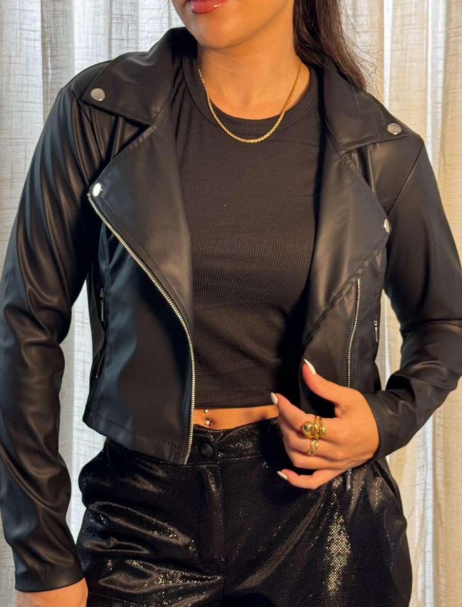 JAQUETA COURINO ZÍPER