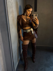 JAQUETA COURINO ZÍPER